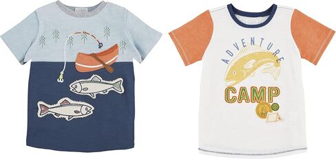Mud Pie Baby Boys Fishing Appliqué Tee in Saudi Arabia