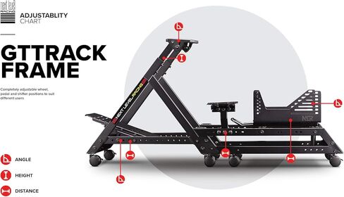 إطار محاكاة المستوى التالي لسباق Gttrack فقط في قمرة القيادة - وليس خاصًا بالآلة in Kuwait