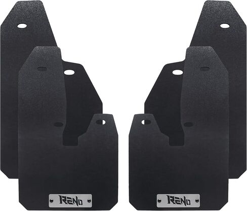 أغطية طين رينو، حماية رواسب المركبات الثقيلة للسائق والراكب، واقيات رذاذ جانبية متوافقة مع 2010-2018 1500 2500 3500 SRW Truck Classic (أمامي وخلفي، 4 قطع) in Kuwait