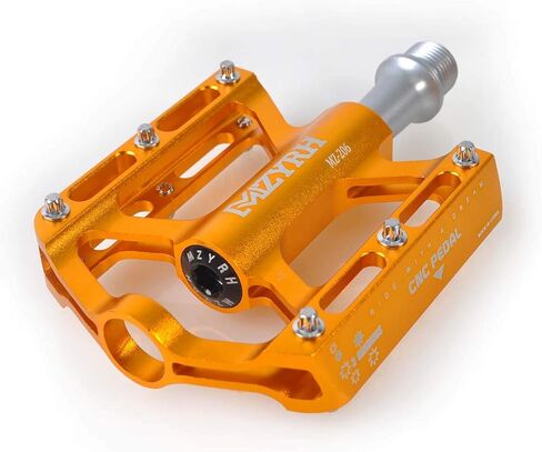 ThinkTop Mountain Bike Platform Pedals for MTB BMX, Ultralight 9/16 Bicycle Pedal Flat Aluminum, 3 Bearing Sealed Ever Lubricate in Kuwait