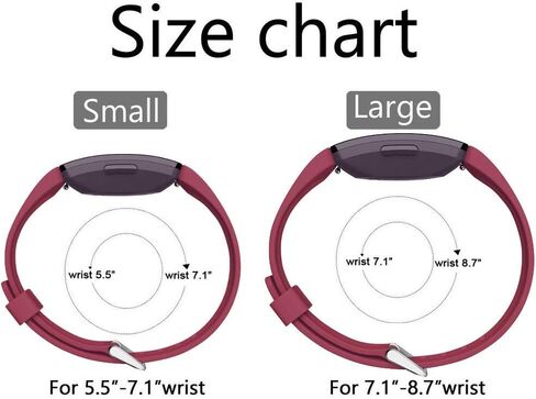 Ouwegaga متوافق مع Fitbit Inspire 2 Bands للنساء والرجال وFitbit Inspire 2 Bands Ace 2 Bands للأطفال 12 عبوة صغيرة in Kuwait