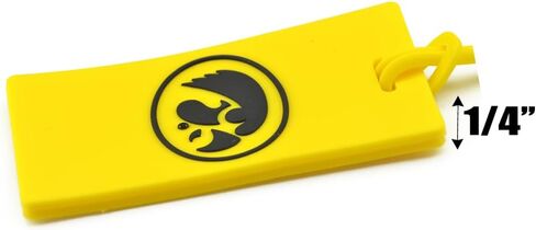 Pack of 2 Iowa Hawkeyes Luggage Tags in Kuwait