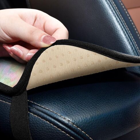 Pink Tie-dye Car Armrest Cover Pad Accessories Interior Protection 8.3x15inch Car handrail Box Cushion for Most Vehicle, SUV, Car in Saudi Arabia
