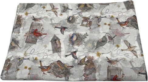 Bird Nest Tissue Paper with Cardinal Finch Blue Jay Birds 20 Inch x 30 Inch Sheets Bulk Bundle Set for Decorating Gift Bags or Presents, Pack of 20 in Saudi Arabia