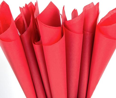 Shindel 180 ورقة مناديل ورقية لتغليف الهدايا، 20 × 28 بوصة مناديل عيد الميلاد لحقائب الهدايا هدايا عيد الميلاد وحرف العطلات in Kuwait