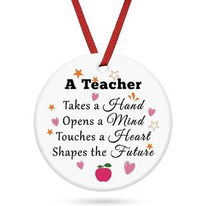 Dancing Gifts for Women Ornament Keepsake Sign Dance Teacher Gifts Dance Team Appreciation Gifts Dance Instructor Retirement Gift for Dance Teacher Teacher's Day Birthday Christmas Ornament Gifts