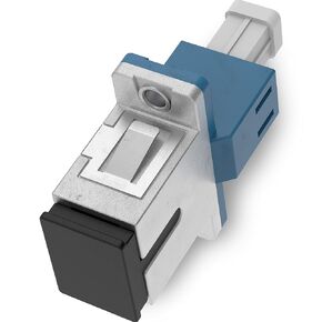 BEYONDTECH LC to SC Adapter (LC SC) Fiber Optic Single Mode UPC Simplex (Female - Female) - 1 Pack Fiber Optic Extender/Fiber Couplers Series