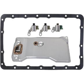 munirater A340 AW4 Transmission Solenoid Service Filter Kit Replacement for 1987-2001 Cherokee / 1987 Wagoneer 2.5L & 4.0L