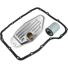 X AUTOHAUX 1 Set 45RFE 545RFE 65RFE 66RFE 68RFE Transmission Filter Oil Pan Gasket Kit for Dodge Durango 1999-2002 5013470AA Transmission Valve Pan