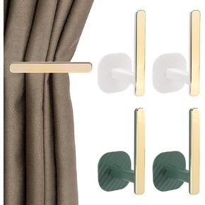 4 قطع من حوامل الستائر، ستائر تعليق ذاتية اللصق، خطاف ستارة، ستائر على شكل حرف L، ستائر مثبتة على الحائط على الطراز الشمالي، ستائر زخرفية للمكتب المنزلي in Kuwait