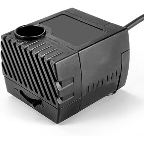 مضخة مياه صغيرة 4 وات 80 جيجا في الساعة للنوافير: تصميم منخفض الضوضاء وصغير الحجم ومريح لأحواض السمك الصغيرة وخزانات الأسماك وموزعات مياه الحيوانات الأليفة ونوافير سطح المكتب وغيرها من المعدات المماثلة in Kuwait