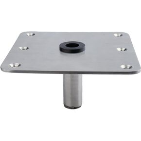Boat Seat Mount, 7" x 7" Boat Seat Pedestals, 316 Stainless Steel for Superior Anti-Rust & Corrosion, Suitable for Any 3/4" Pedestal Pins, Easy Installation 8317