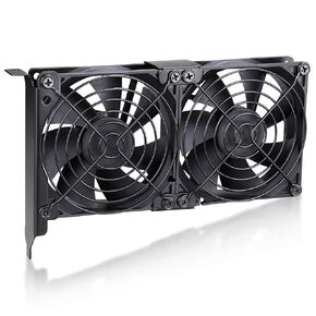 Wathai GPU Cooler Fan 90mm 92mm x 2 Brushless Cooling Fans for VGA Graphic Card Video Card Pcl Slot