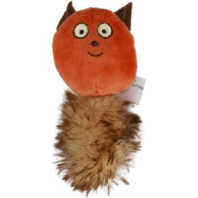 JW Cataction Catnip Squirrel Toy, Multicolor