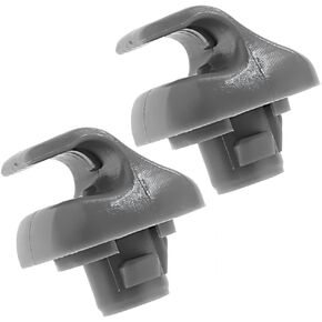 استبدال مشابك واقي الشمس لسيارة Civic CR-V Acura TSX RSX (2 قطعة مشابك حاجب الشمس باللون الرمادي الفاتح) in Kuwait