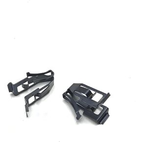LICHIFIT Sun Visor Buckle Sun Shield Fixed Iron Buckle Hasp Clip 2pcs for Crown for Reiz for Prado for RAV4 for Camry
