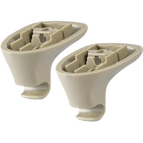 Sun Visor Hook Clip 1GW25DW1AA Car Accessory for Dodge Avenger 2008-2014 (Set of 2)