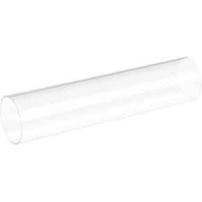 MECCANIXITY Acrylic Pipe Rigid Round Tube Clear 41mm(1.6") ID 45mm(1 3/4") OD 200mm(8") for Lamps and Lanterns,Water Cooling System