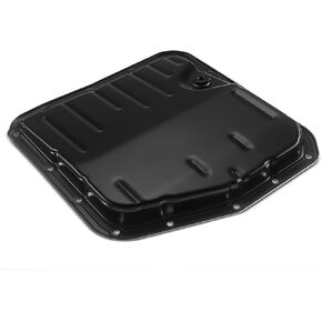 A-Premium Transmission Oil Pan Sump with Drain Plug Compatible with Toyota Camry 1983-2001, Celica 1988-1989 1994-1999, Corolla 1989-2002, Tercel 1987-1998, 1.5L 1.6L 1.8L 2.0L 2.2L 3.0L, 15 Bolt Hole
