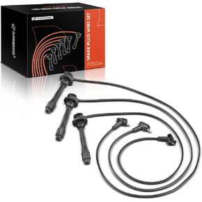 A-Premium Ignition Spark Plug Wires Set of 3 Compatible with Lexus ES300 1996-2003, RX300 2003-2003, V6 3.0L