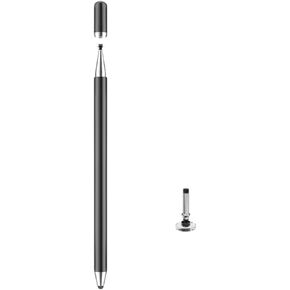 Stylus Pen for Samsung Galaxy Tab A9plus/A9/A8/A8plus/A7 Tablet Compatible with iPad/AMZ Fire Tablet Android Tablet All Touch Devices Universal High Sensitive S Pen (Black)