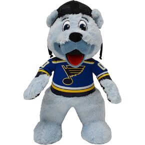 Bleacher Creatures St. Louis Blues Louie The Bear 10" Plush Figure- A Mascot for Play or Display