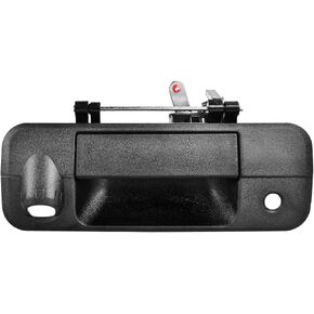 FAERSI Tailgate Handle Liftgate Latch Handle with Rear Camera Hole Replacements for 2007-2013 Toyota Tundra | Replaces# 69090-0C051, 690900C051, 81214