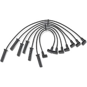 A-Premium Spark Plug Wire Compatible with Chevrolet Camaro 1990-1992 & Pontiac Firebird 1990-1992, 3.1L