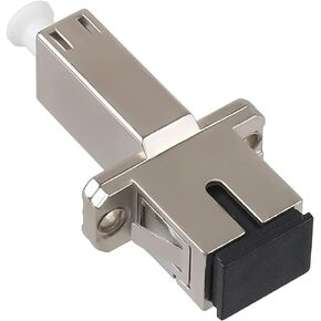 9 Pack Singlemode LC Female to SC Female Fiber Optic Adapter Hybrid Connector UPC Optical Adapter Coupler/Flange