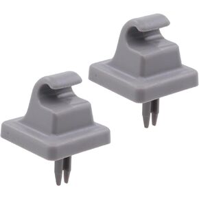 ApplianPar Gray Sun Visor Clip Sunvisor Retainer for Ford E150 E250 E350 E450 Super Duty 2003-2019
