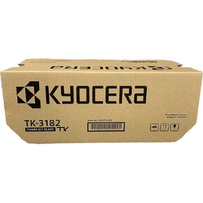 KYOCERA Genuine TK-3182 Black Toner Cartridge for ECOSYS P3055dn / P3155dn / M3655idn Model Laser Printers (1T02T70USV)