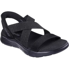 Skechers Women's Go Walk Flex Sandal-Glimmer Up Hands Free Slip-ins