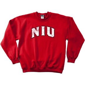 NCAA Northern Illinois Huskies 50/50 Blended 8 أوقية سويت شيرت بفتحة رقبة دائرية