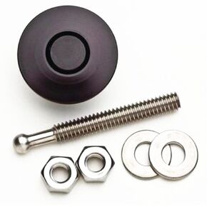 Quick Release Latch Lock Clip Push Button Bonnet Kit 1.25" Diameter Universal Quick Latch Lock for Auto Car Bumper License Plate Hood