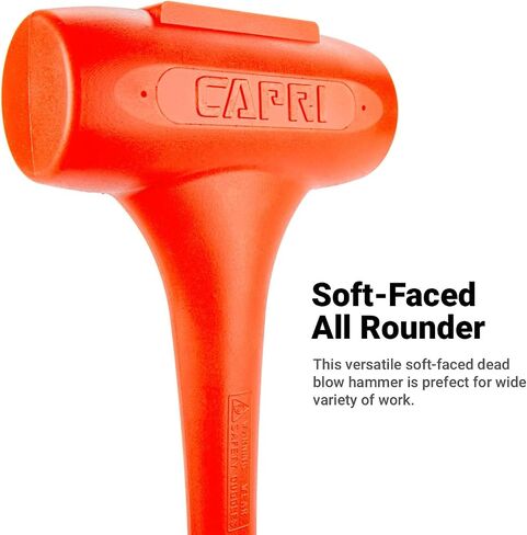 Capri Tools 10097 Dead Blow Hammer, 2 lb., Orange in Saudi Arabia