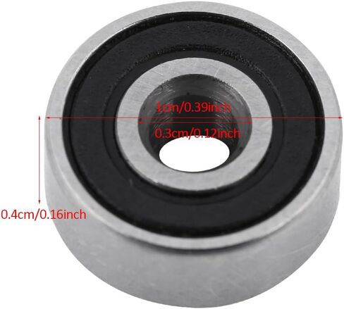 10pcs 623-2RS Deep Groove Ball Bearing Double Rubber Sealed Steel Miniature Ball Bearing 3x10x4mm Other Bearings Spherical Plain Bearing Double Rubber Sealed Steel deep Groove Ball Bearings in Saudi Arabia