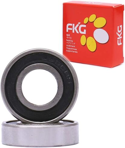FKG 6900-2RS 10x22x6mm Deep Groove Ball Bearing Double Rubber Seal Bearings Pre-Lubricated 2 Pcs in Saudi Arabia