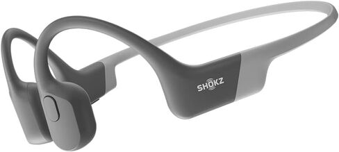SHOKZ OpenRun Bluetooth Bone Conduction Running Headphones - SS23 - One - Grey in Kuwait