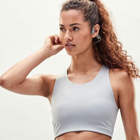 SHOKZ OpenRun Bluetooth Bone Conduction Running Headphones - SS23 - One - Grey in Kuwait