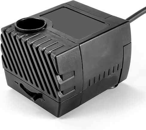 مضخة مياه صغيرة 4 وات 80 جيجا في الساعة للنوافير: تصميم منخفض الضوضاء وصغير الحجم ومريح لأحواض السمك الصغيرة وخزانات الأسماك وموزعات مياه الحيوانات الأليفة ونوافير سطح المكتب وغيرها من المعدات المماثلة in Kuwait