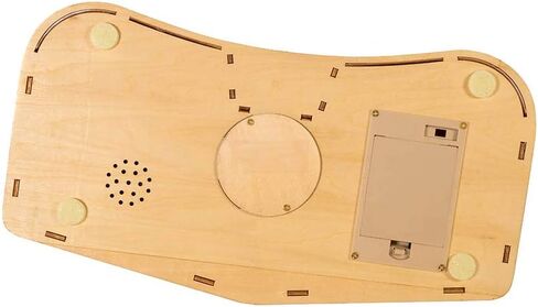 Kurt S. Adler Engineered Wood Kurt Adler 7.08-Inch Battery-Operated Musical LED Motion Village House, Multi in Saudi Arabia