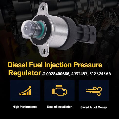 0928400666 منظم ضغط حقن الوقود الديزل FPR متوافق مع 2003-2007 دودج رام 2500 3500 بيك اب الكمون MPROP 5.9L وحدة قياس الديزل مشغل التحكم في الوقود FCA in Kuwait