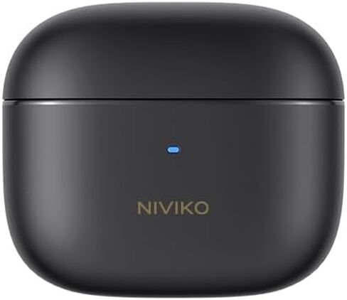 NVK-A8590 Bluetooth 5.3 Wireless Earbuds with Wireless Charging Case Stereo Headphones in Ear Active Noise Canceling IPX5 Waterproof Premium Sound with Deep Bass for Sport Black in Saudi Arabia