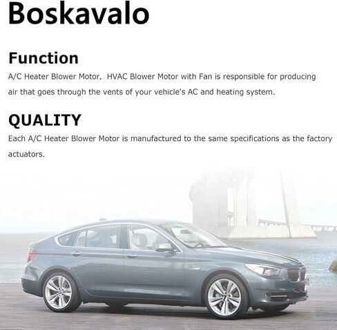 محرك سخان منفاخ تكييف الهواء لسيارات BMW 5 6 7 Series F02 F06 F07 F10 64119242607 in Kuwait