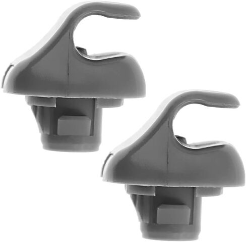 استبدال مشابك واقي الشمس لسيارة Civic CR-V Acura TSX RSX (2 قطعة مشابك حاجب الشمس باللون الرمادي الفاتح) in Kuwait