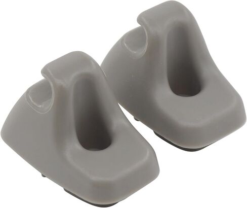 NewYall 2Pcs Beige Sun Visor Clip Holder for Dodge Ram 1500 2500 3500 4500 5500 2009-2019 Tan Sunvisor Support Bracket 1HS09BD1AA in Saudi Arabia