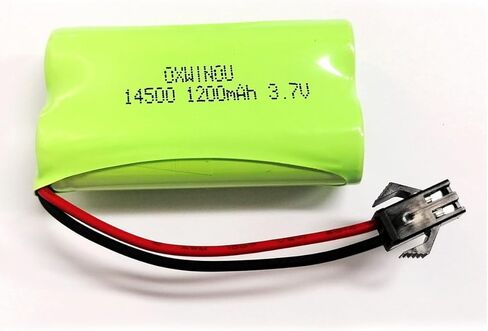 بطارية ليثيوم أيون قابلة لإعادة الشحن 3.7 فولت 1200 مللي أمبير في الساعة مع قابس SM2P وكابل الشاحن لشاحنات التحكم عن بعد 813A بطارية مكونة من قطعتين in Kuwait