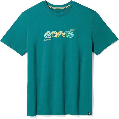 Smartwool Merino Wool Short Sleeve Tee for Men and Women (Regular Fit) — Sockeye Season Graphic by Trickster Company in Saudi Arabia