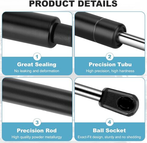 2 Pack 6478 Front Hood Lift Supports Struts Shocks for Nissan Maxima 2009-2014 in Kuwait