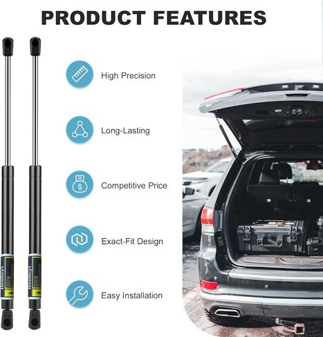2 Pack 6478 Front Hood Lift Supports Struts Shocks for Nissan Maxima 2009-2014 in Kuwait